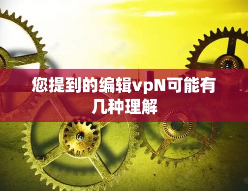 您提到的编辑vpN可能有几种理解