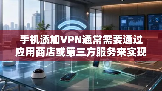手机添加VPN通常需要通过应用商店或第三方服务来实现。以下是一些常见步骤 手机添加VPN通常需要通过应用商店或第三方服务来实现。以下是一些常见步骤