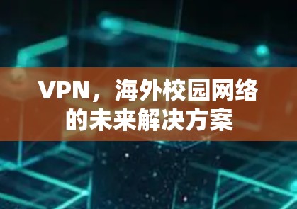 VPN,海外校园网络的未来解决方案 VPN,海外校园网络的未来解决方案