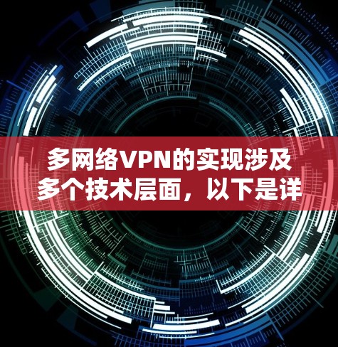 多网络VPN的实现涉及多个技术层面,以下是详细的步骤和注意事项 多网络VPN的实现涉及多个技术层面,以下是详细的步骤和注意事项