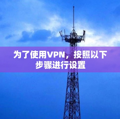 为了使用VPN，按照以下步骤进行设置