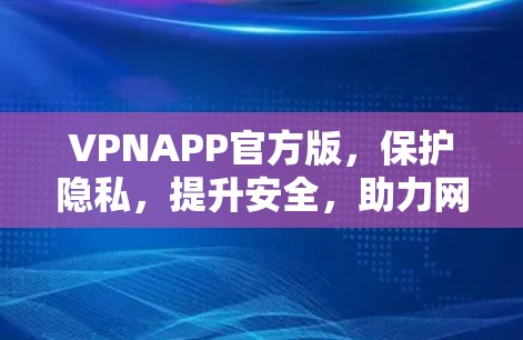 VPNAPP官方版，保护隐私，提升安全，助力网络生活