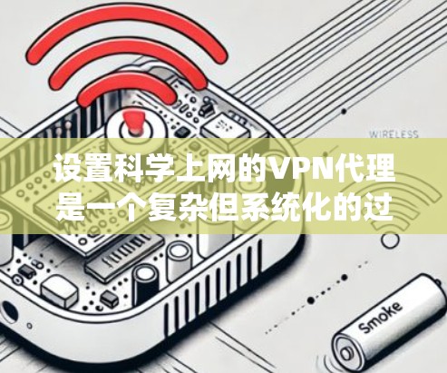 设置科学上网的VPN代理是一个复杂但系统化的过程，涉及多个步骤和配置。以下是一步步的指南，帮助你顺利完成设置