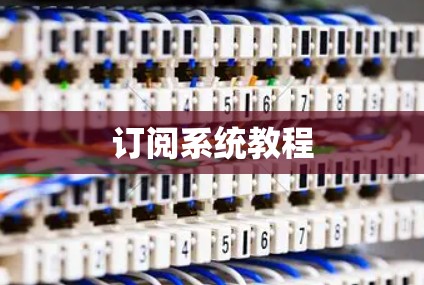 订阅系统教程