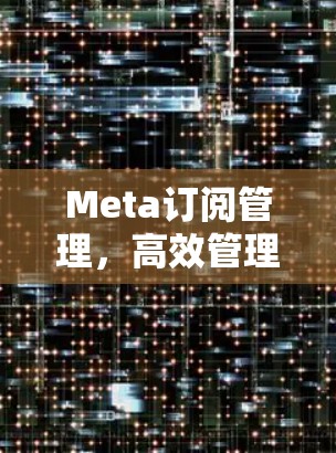 Meta订阅管理，高效管理智能订阅