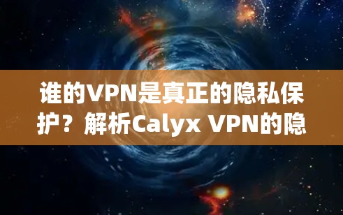 谁的VPN是真正的隐私保护？解析Calyx VPN的隐私功能
