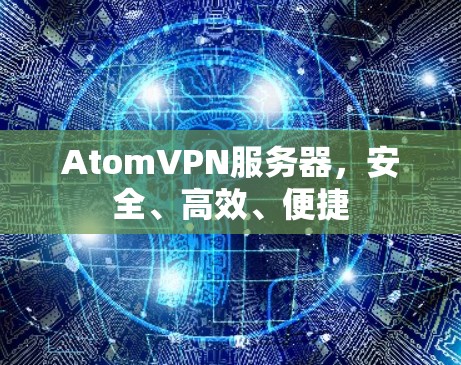 AtomVPN服务器,安全、高效、便捷 AtomVPN服务器,安全、高效、便捷