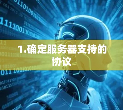 1.确定服务器支持的协议