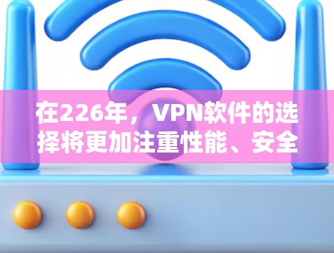 在226年，VPN软件的选择将更加注重性能、安全性、兼容性和创新功能。以下是一些推荐，涵盖各个关键领域，帮助您选择适合的VPN软件