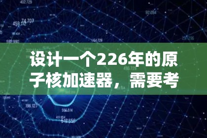 设计一个226年的原子核加速器，需要考虑多种技术突破和优化措施，以减少延迟。以下是一个系统性的解决方案